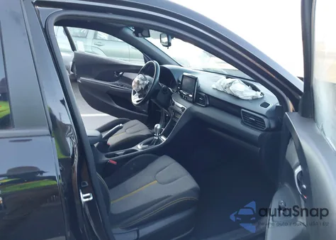 2019 Hyundai Veloster Turbo R-Spec z USA, uszkodzony, nr VIN KMHTH6AB4KU009493